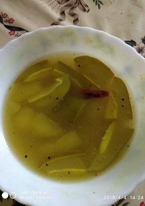 A picture of Aam jhol.