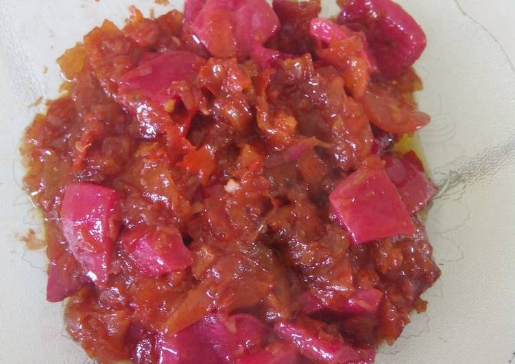 Cara Gampang Menyiapkan Seblak kulit naga, Enak