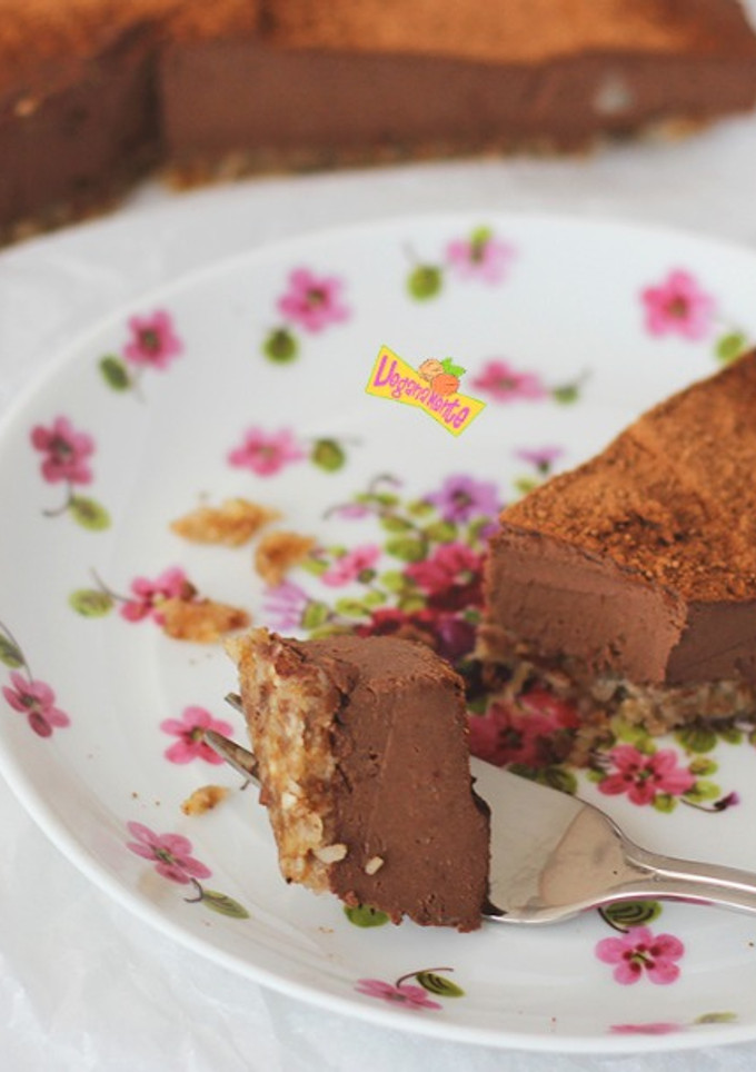 Una foto de Tarta de Castañas y Chocolate