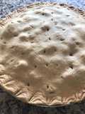 Pie de manzana y fresa
