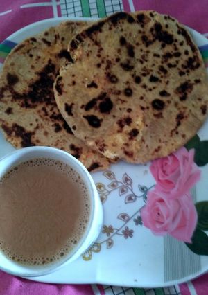 A picture of Paneer paratha.