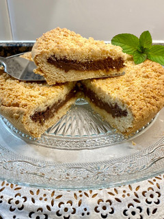 Foto principal de Tarta de queso ricotta y cacao
