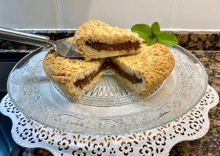 Tarta de queso ricotta y cacao