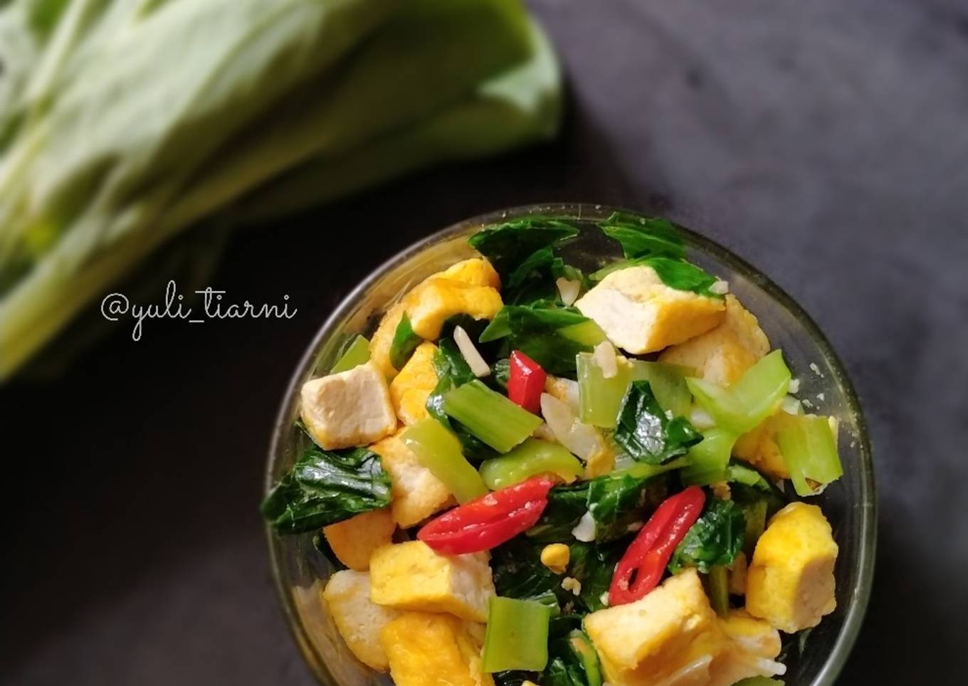 Tumis Tahu Pakcoy