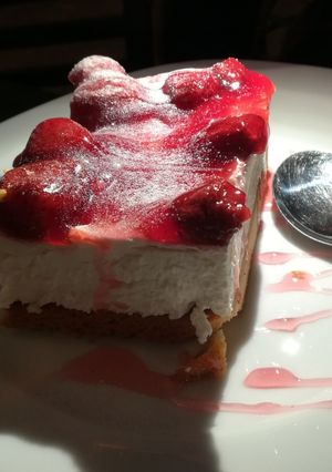 Φωτογραφία της συνταγής Γρήγορο & αφράτο cheesecake
