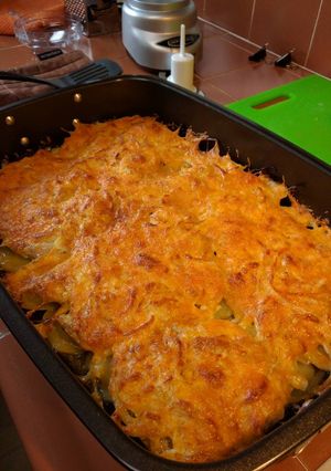 A picture of Мясо по-французски.