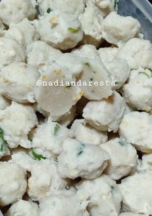 Foto resep Bakso ayam wortel kenyal anti gagal🍡