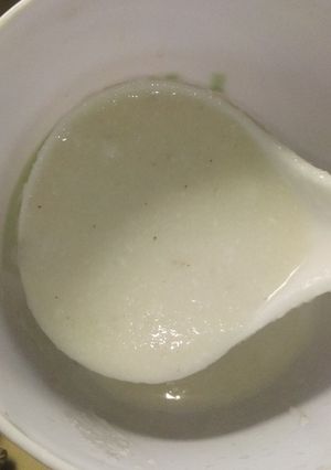 Kunun kwakwa da madara ainihin hoton girkin