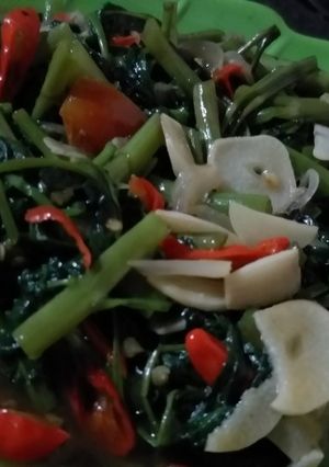 Foto resep Tumis kangkung saus Tiram