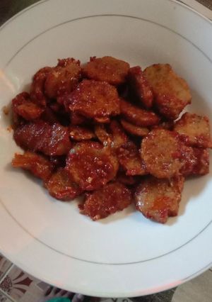 Foto resep Bakso Pedas Manis