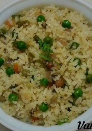 A picture of Vegetable rice...