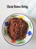 Tumis oncom kering