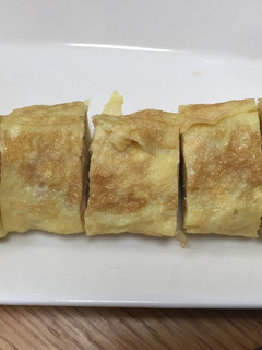 A picture of Rolled omelet.