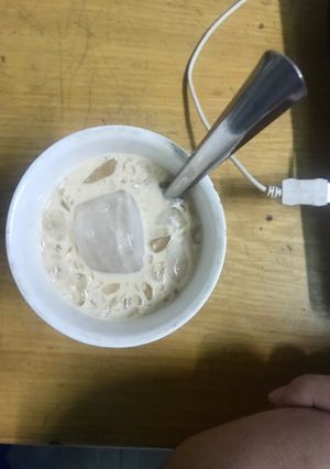 Hình của món Trà sữa mùa covid không ai bán mà mình cũng không dám đi mua (tự làm cho rồi).