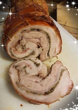 Une photo de Porchetta italienne