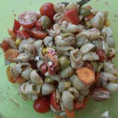 Una foto de Ensalada de pasta