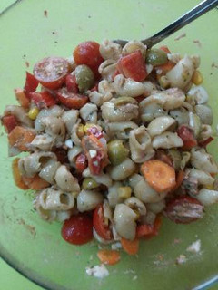 Una foto de Ensalada de pasta