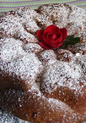 Foto principal de Bizcocho de almendra y rosa