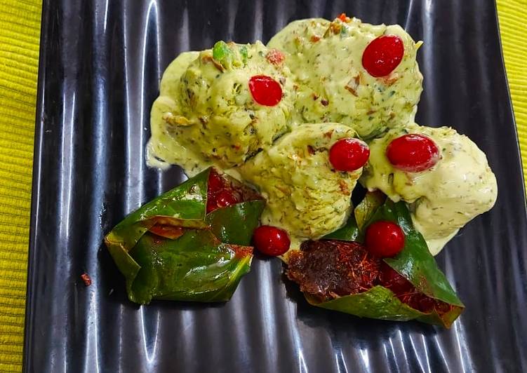 Steps to Prepare Quick Paan Icecream