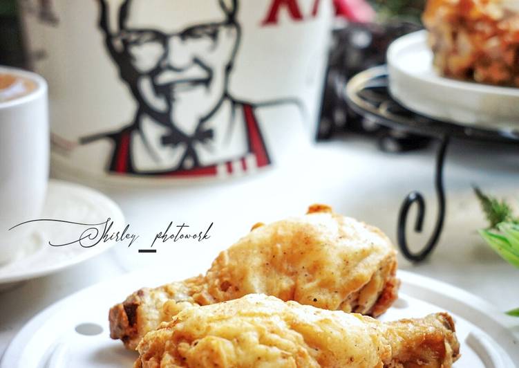 #44.KFC homemade🍗🍗