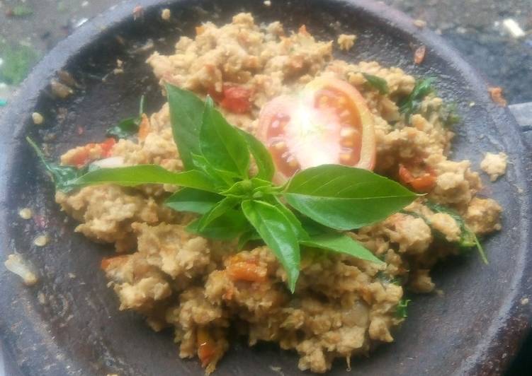 Resep Sambal tempe bosok yang Lezat