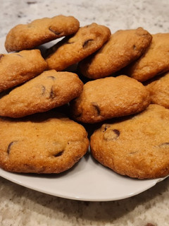 Una foto de Galletas de nueces y chocolate