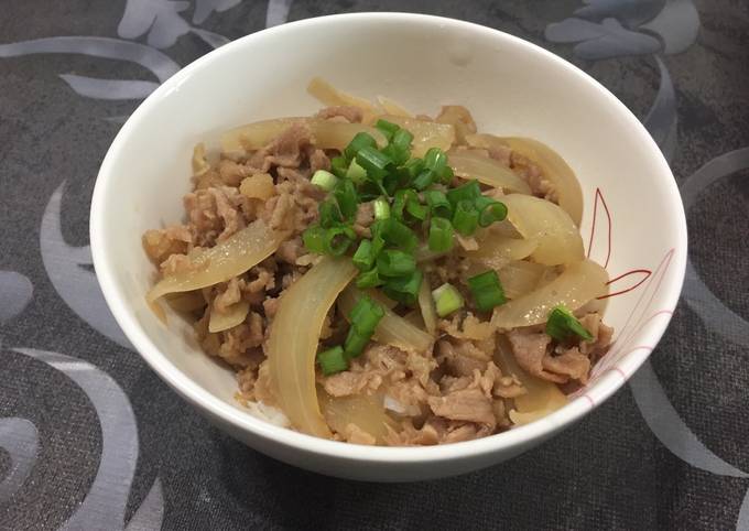 Gyu Don (Beef on Rice)