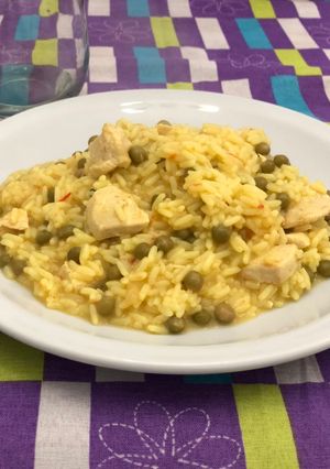 Una foto de Arroz con pollo