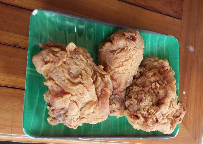 Ayam goreng crispy KFC