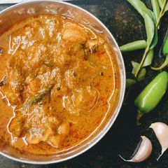 A picture of Kongunad chicken curry.