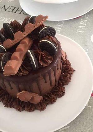 صورة لوصفة كيكة الشوكولاته