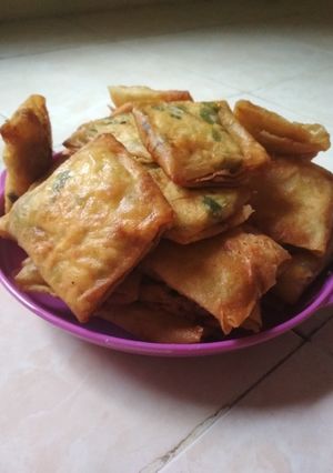 Foto resep Martabak kulit lumpia isi tahu ❤️