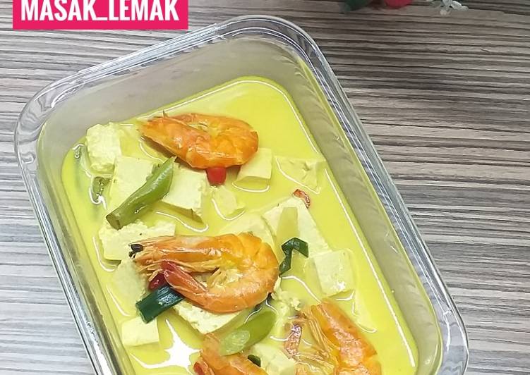 90. TAHU, UDANG &amp; KACANG BUNCIS MASAK LEMAK