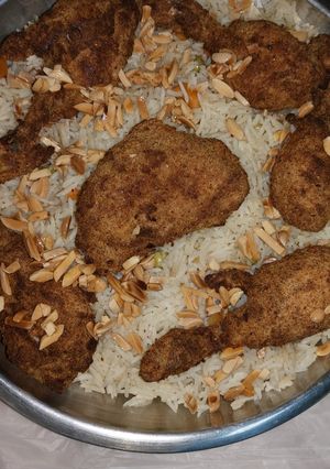 صورة لوصفة دجاج بالقلايه الهوائيه