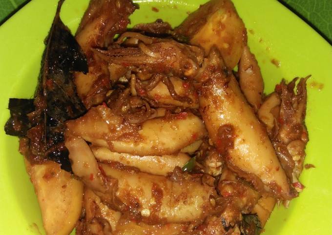 Sotong Asin Asam Pedas Manis