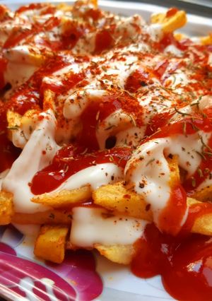 صورة لوصفة بطاطس مقليه (french fries)