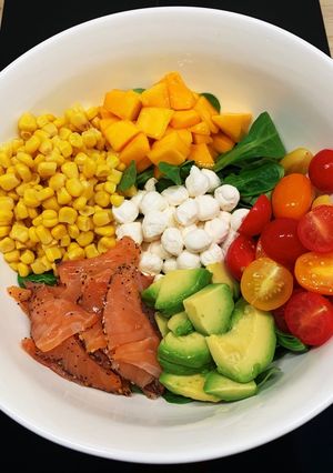 Une photo de Healthy Poke au Saumon