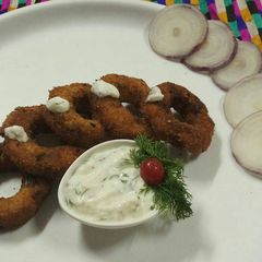 A picture of Spicy donuts.