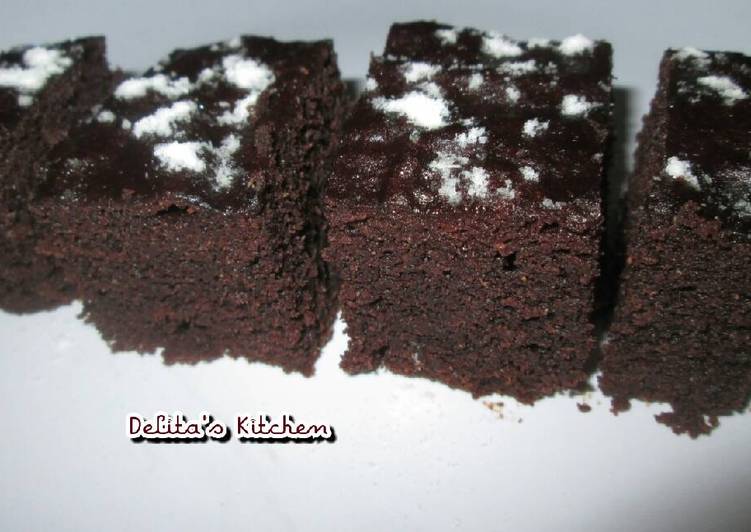 Cara Gampang Membuat Brownies Mocaf Kukus No Telur Anti Gagal