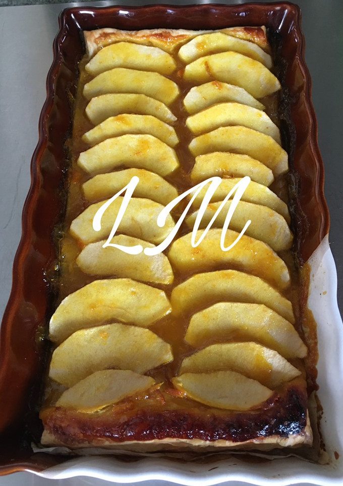 Una foto de Tarta de manzana a mi manera