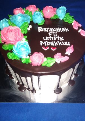 Foto resep Birthday base cake (brownies empuk mantul)
