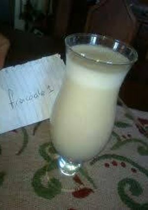 Una foto de Licuado de banana