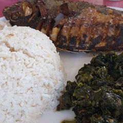 A picture of Fried fish# authors marathon #festive contest.