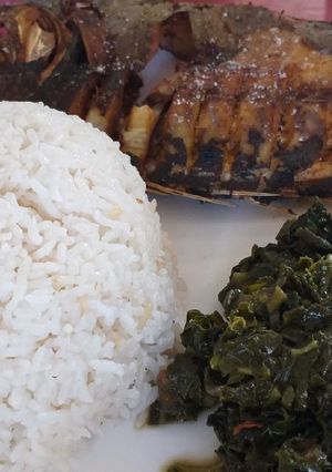 A picture of Fried fish# authors marathon #festive contest.