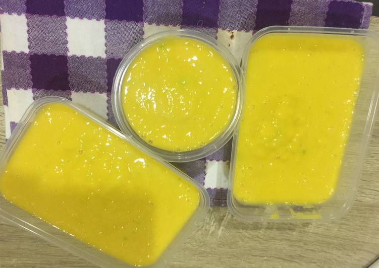 Recipe of Perfect Mango sorbet