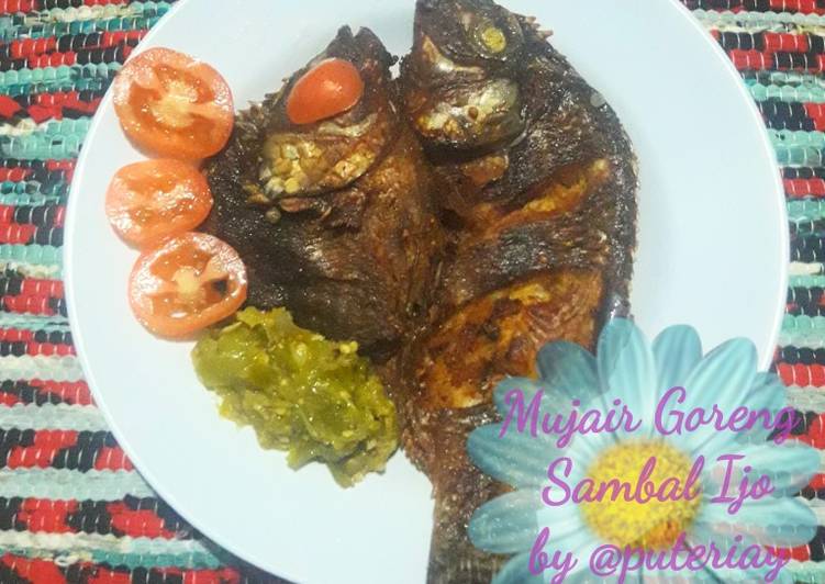 Resep Mujair Goreng Sambal Hijau yang simpel