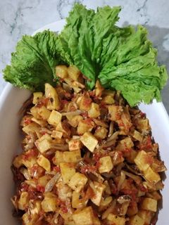 Foto resep 2. Sambal Goreng Kentang Teri