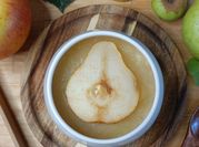 Une photo de pomme poire