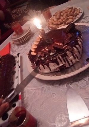 صورة لوصفة كيكة شكولا