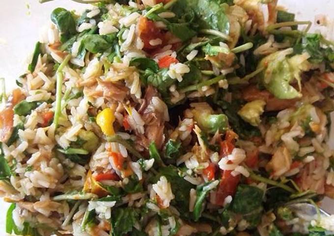 Chopped Rice/Fish Salad recipe main photo